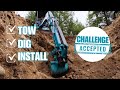 Reviving a 20-Year-Old Jalopy: Off-Grid Towing Challenge & Trenching for a Well!