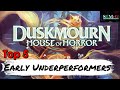 Top 5 Early Underperformers in Duskmourn Standard | Mtg