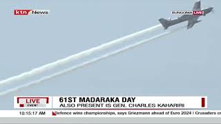 Army pilots showcase their skills during the Madaraka Day celebrations