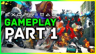 Exoprimal Gameplay 4K PC Walkthrough Part 1 - First 25 Minutes Of Gameplay FULL GAME