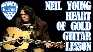 Heart of Gold - Neil Young Guitar Lesson / Tab