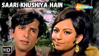 Saari Khushiya Hain | Mohammed Rafi Ke Gane | Shashi Kapoor, Sharmila | Suhana Safar Love Songs