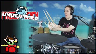 Undertale - His Theme (Nintendo Switch Version) On Drums!