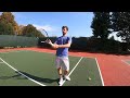 tennis training drills with the spinshot player ball machine