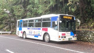 静鉄バス前面展望 車窓 上落合→静岡駅/ 安部線 上落合1419発(新静岡行)