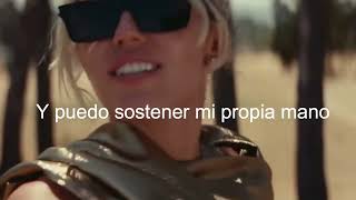 Miley Cyrus - Flowers -Español ( Lyrics ) video oficial - Miley Cyrus Traducida al Español (LETRA)
