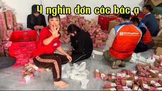 Mới Đầu Năm Mà Đón Lộc Nhiều Quá Các Bác Ạ , Nhân Viên Nhà Tập Trung Đóng Hàng