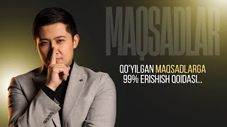 Maqsadlarga 99% erishishning $400,000 lik qoidasi | Farrukh Saliev