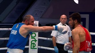 R32 (92KG) BOLTAEV DAVLAT (TJK) vs SADAM MAGOMEDOV (SRB) | IBA Men's World Boxing Championships 2023