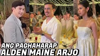 Unseen Footage! Paghaharap-Harap ni Alden Richards, Maine \u0026 Arjo Atayde sa Wedding ni Jose Manalo ❤️