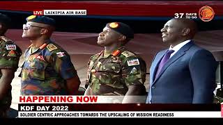 🔥🔥KDF SKYDIVERS OUTSHINES UGANDA WITH THEIR ELEGANT DISPLAY AT THE 2022 KDF DAY CELEBRATIONS