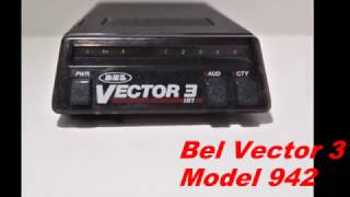 Bel Beltronics 942 Vector 3 Radar Detector Road Test