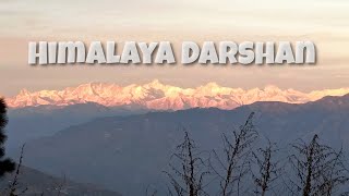 Himalaya Darshan from Kanatal Mussoorie Dhanaulti Surkanda devi Range | Mussoorie Snowfall 2025 Soon