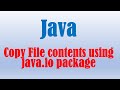 Java - File Copy
