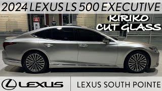 2024 Lexus LS 500 Executive Package w/Kiriko Glass (L250187A) - Full Review and Walk Around