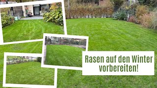 So bereitest du deinen Rasen auf den Winter vor | Tipps und Tricks für einen winterfesten Rasen!