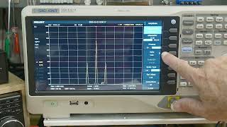#1370 Three displays of one signal on spectrum analyzer