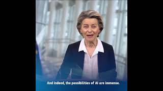 Artificial Intelligence – Message by President Ursula von der Leyen