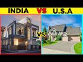 Indian House vs American House Comparison in Hindi | Indian house vs USA house ? #shorts #youtube