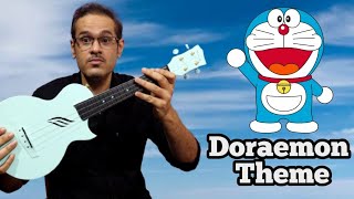 Doraemon Theme Song on Ukulele - Easy Lesson for Beginners