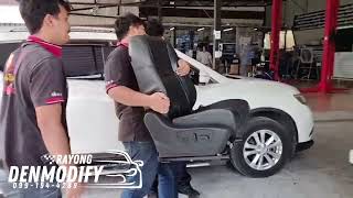 Nissan X-trailซ่อมเบาะไฟฟ้าข้างขวาหน้าสั่น คอน | เด่นโมดิฟายระยอง