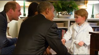 Obama Meets Prince George for First Time