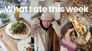 What I eat in a week *realistic \u0026 vegan*