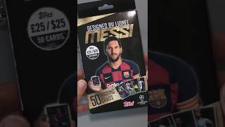 Trading cards designed by Lionel Messi #topps #messi #fcbarcelona #shorts