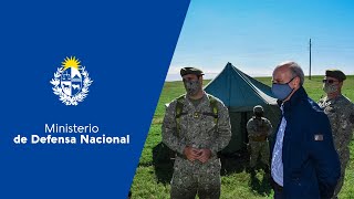 Visita del ministro de Defensa Nacional, Javier García a Paysandú y Rivera