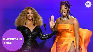 Grammys 2021: Beyoncé, Taylor Swift make history, Megan Thee Stallion's big night | Entertain This