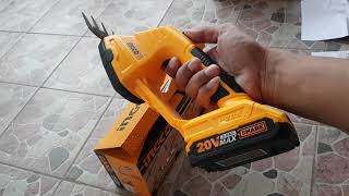 Uji Coba Gunting Rumput Cordless Garden Shear INGCO CSTLI2001