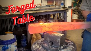 How I made a Custom Forged Table