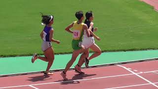 【女子3000mタイムレース決勝2組目】第37回全九州高等学校陸上競技新人対抗選手権大会熊本県予選大会