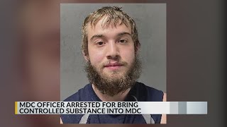 Metro Detention Center officer arrested, booked into detention center