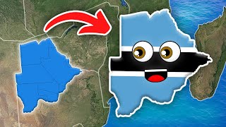 Botswana - Geography \u0026 Administrative Districts  | Countries of the World