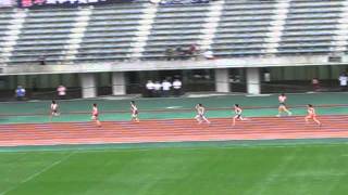 2012年高校総体熊本大会『女子４ｘ100ｍ決勝』