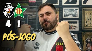 VASCO 4 x 1 PORTUGUESA | PÓS-JOGO | GOLEADA EM SÃO JANUÁRIO! COUTINHO FEZ GOLAÇO E VEGGETI CRAVOU 2!