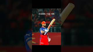 18 SEASONS, 1 TEAM, 1 KING 👑 👑. #viralvideo #viratkohli #rcb #trending #trendingshorts