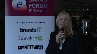 XXIV Forum Teleinformatyki - Magdalena Sawicka (Podlaski Urząd Wojewódzki, NASK)