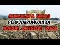 munculnya perkampungan yang kerendam di waduk jatigede