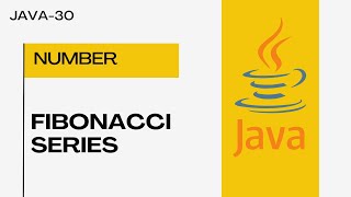 Fibonacci Series in Java||Java-30||Tamil|| #beginners #coding #fibonacci #interview #java