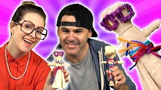 Corn Husk Dolls Craft and Spanish Lessons with Crafty Carol featuring Basho of Basho \u0026 Friends!