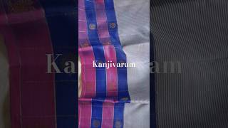 Unique Kanjivaram Silk Saree with kattam and kodu