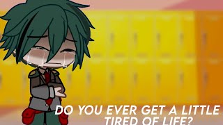 Numb Little Bug - do you ever get a little bit tired of life? {Midoriya Angst} MHA/BNHA