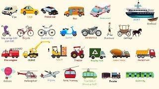 Vehicle Names: Useful Types of Vehicles in English with Pictures