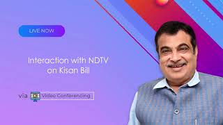 Interaction with NDTV 24x7 on Kisan Bill