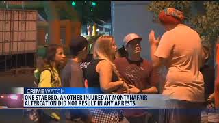 One stabbed, no arrests in MontanaFair altercation