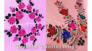 Chadar painting design|| Bedsheets Design chadar design |2021 painting chadar design || New design