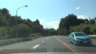 車載動画（4K）　東総有料道路　香取→成田　2016 8/05