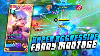 SUPER AGGRESSIVE FANNY MONTAGE! SPECIAL 230K SUBSCRIBERS! | MLBB